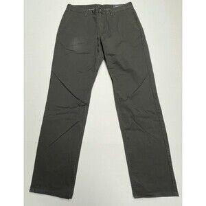 Bonobos Athletic Pants Dark Brown Straight Leg Cotton Chino Men's Size 32x32